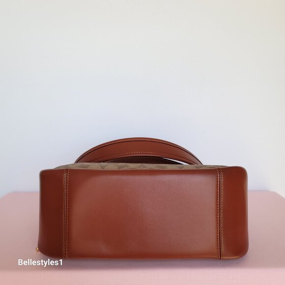 COACH Cary Signature Canvas & Calf Leather w Convertible Straps Crossbody 🎈$238 - Picture 10 of 16